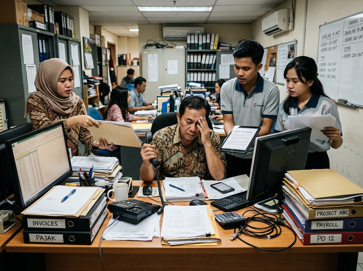 OWNER SIBUK BUKAN BERARTI PERUSAHAANNYA BERTUMBUH